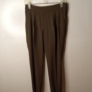 Babaton Women's Size 6 Pull On Stylish Brown Trousers. Office, Business,
